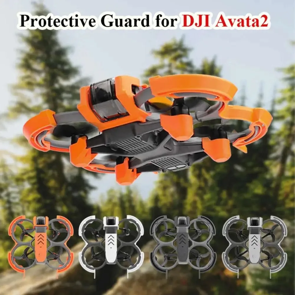 Dla DJI Avata 2 Drone zestaw osłon ochronnych zderzak antykolizyjny podwozie listwa ochronna odporna na zarysowania akcesoria zapobiegające upadkowi — zdjęcie produktu 2