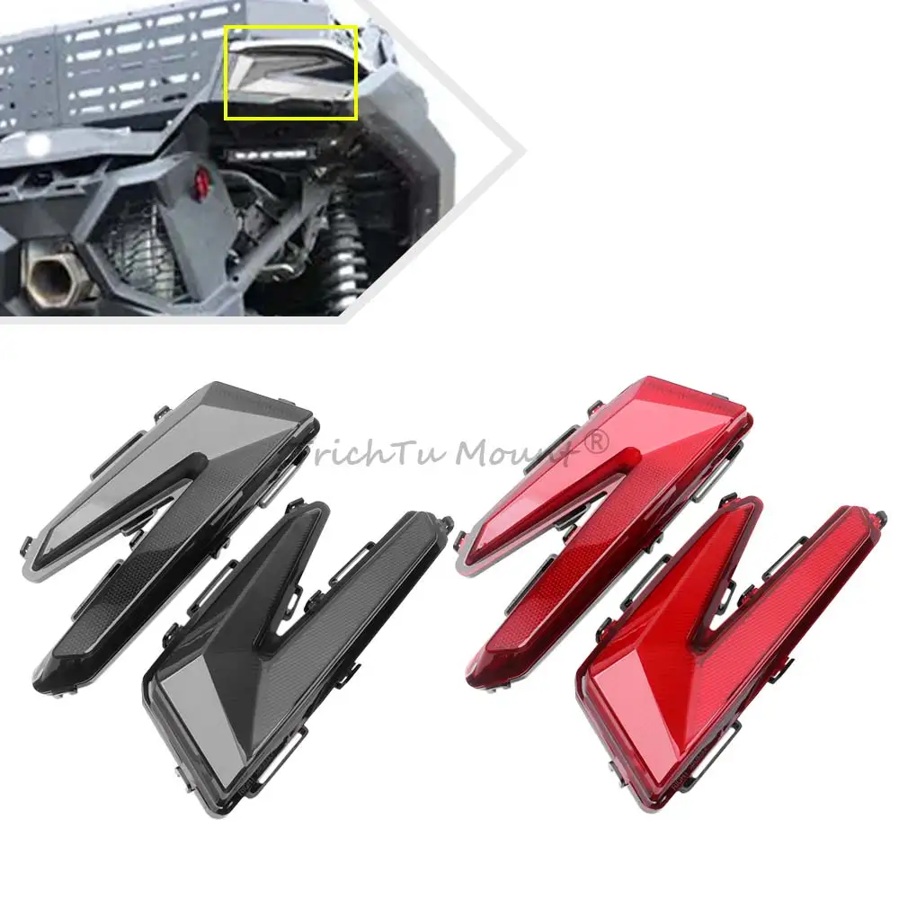 

1 Pair Of UTV Rear LED Tail Light Assembly Compatible For Can-Am Maverick X3 XDS XRS Max Turbo R 2017-2026 Models
