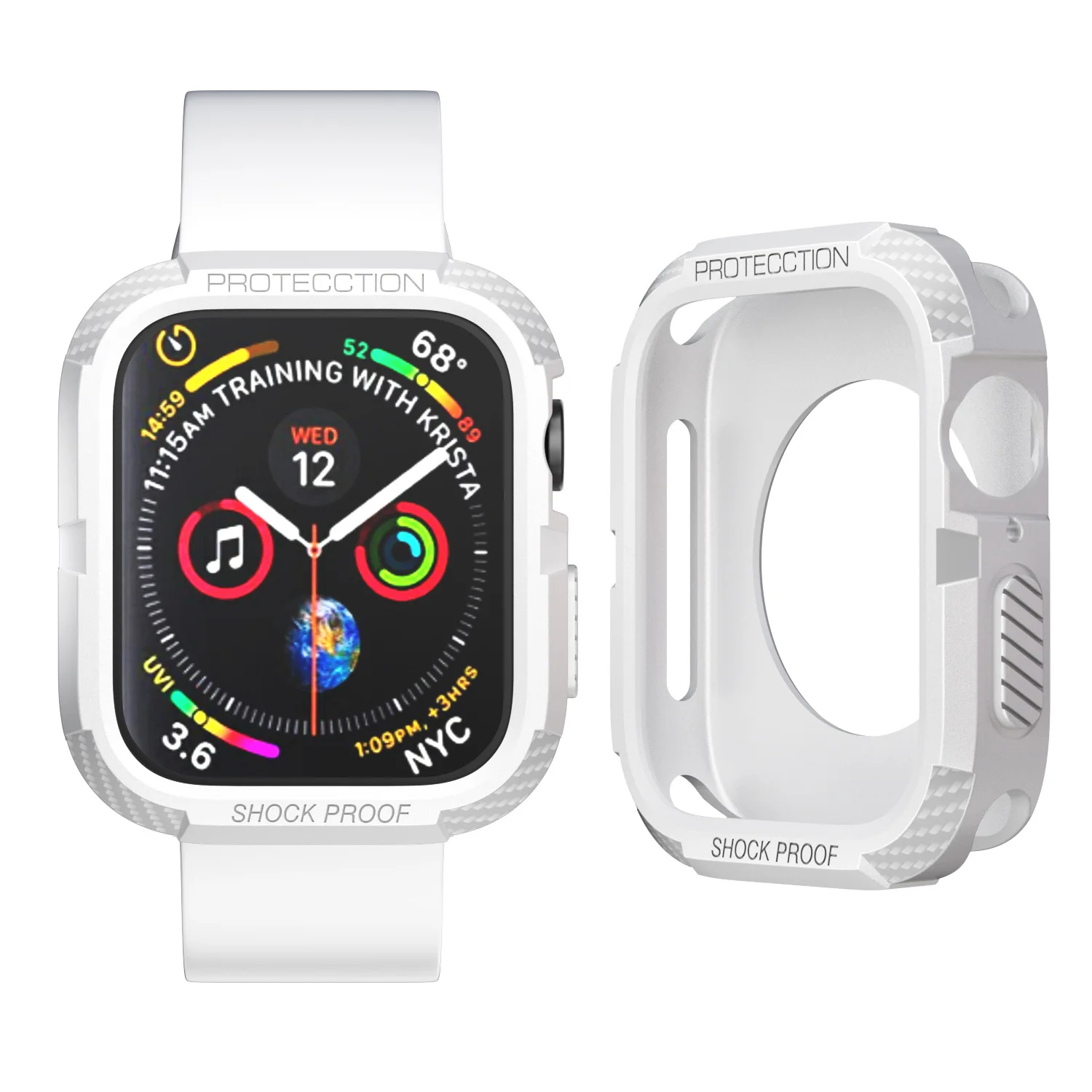 Funda protectora de TPU para Apple Watch series, Carcasa protectora para iwatch