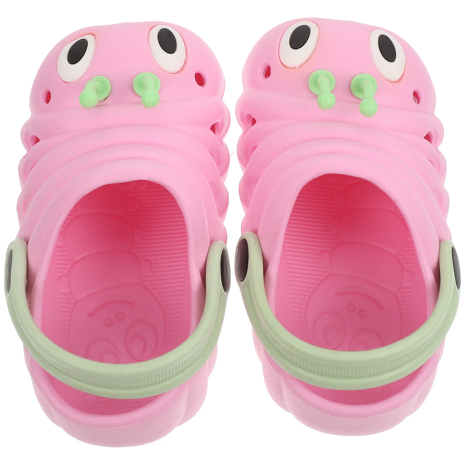 

1Pair Children Non-Slip Sandals Summer Cartoon Beach Slippers for Kids Lightweight Comfortable Daily Wear Cool Design Pink Size