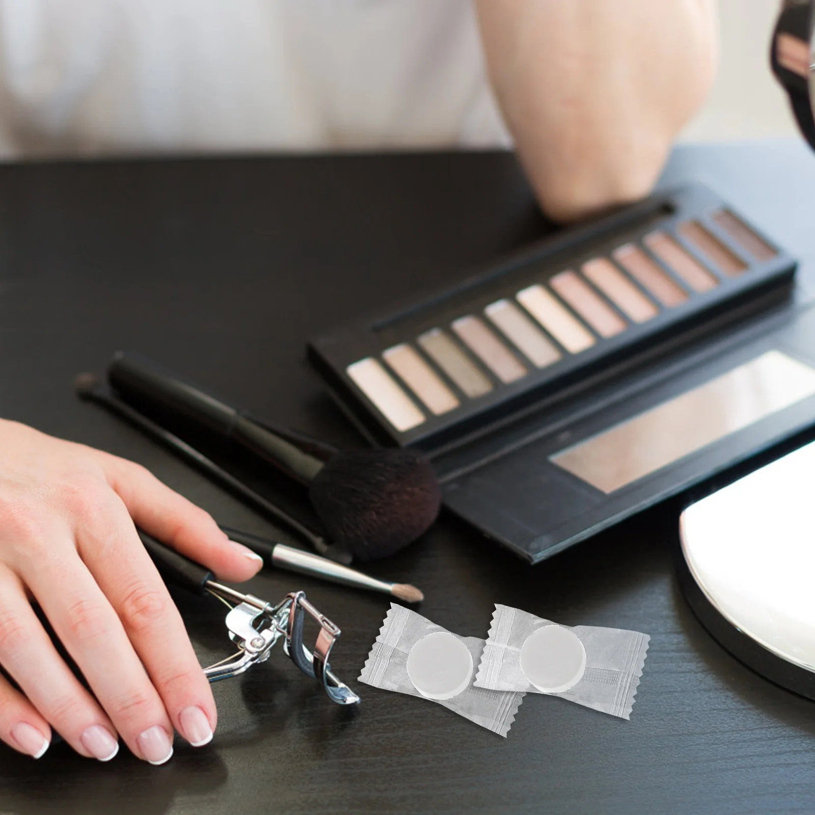 20 piezas hojas de máscara Facial comprimidas Diy hidratante bloqueo de agua toalla de viaje desechable no tejido máscara de belleza papel