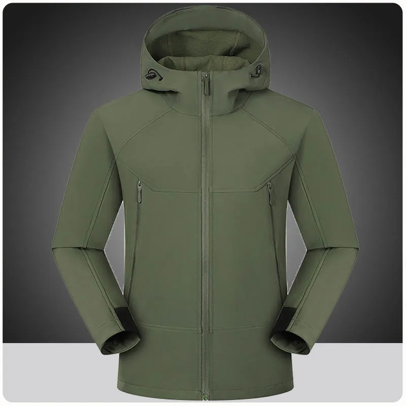 

Новые мужские зимние тактические водонепроницаемые куртки SoftShell, мужское осеннее пальто с капюшоном, боевые куртки для рыбалки, пешего туризма, кемпинга, мужская одежда