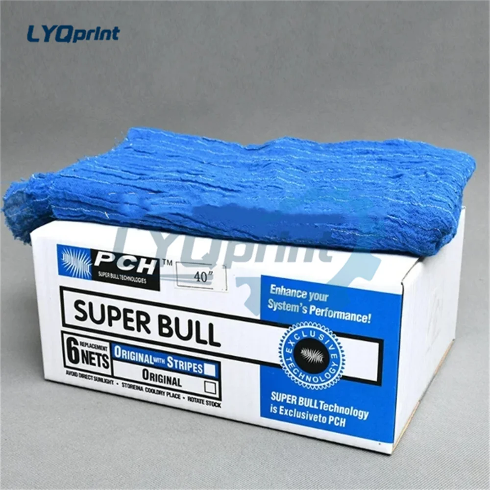 

Лучшее качество, 1 сумка (6 шт.), синяя сетка для печати, 40 дюймов, SM102 CD102, офсетная печать, супер синяя ткань, сетка для ужина быка