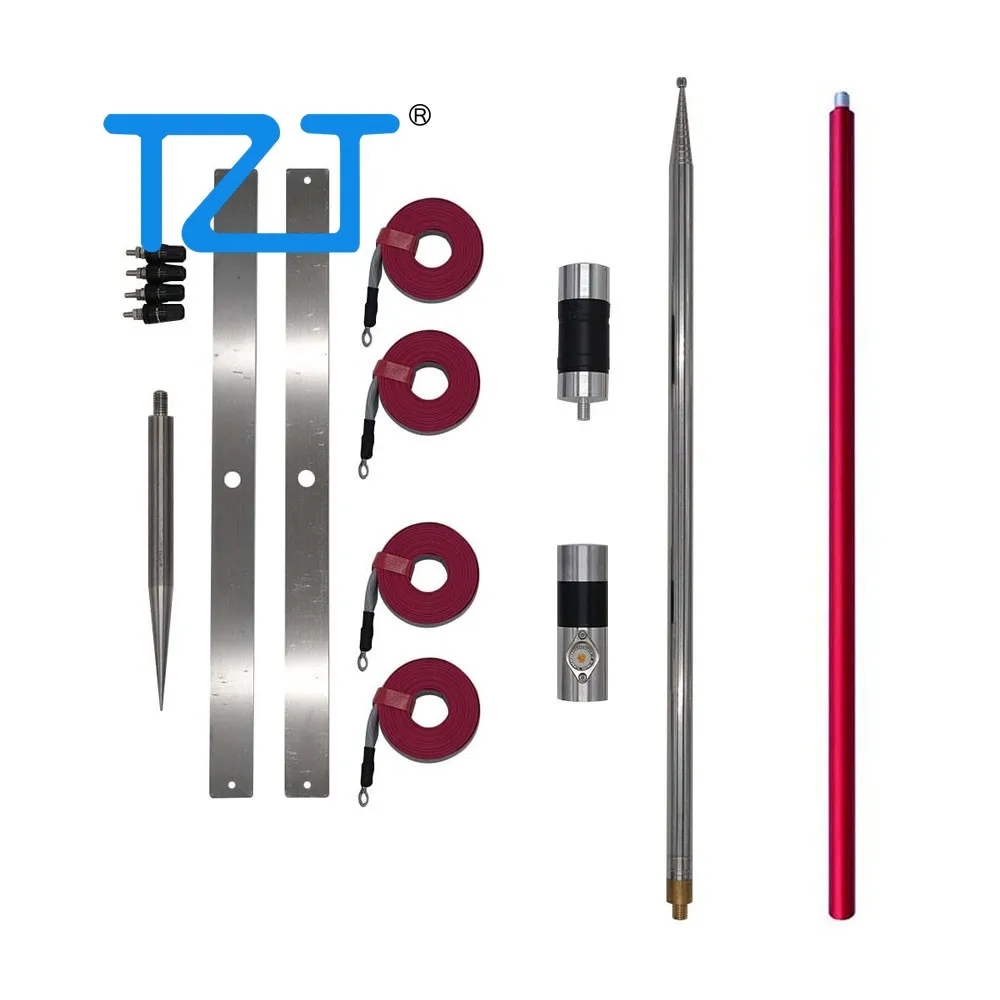 TZT GPTWO-PRO 7-54MHz 200W Portable Shortwave Antenna SSB CW FM GP Antenna (Advanced Version)