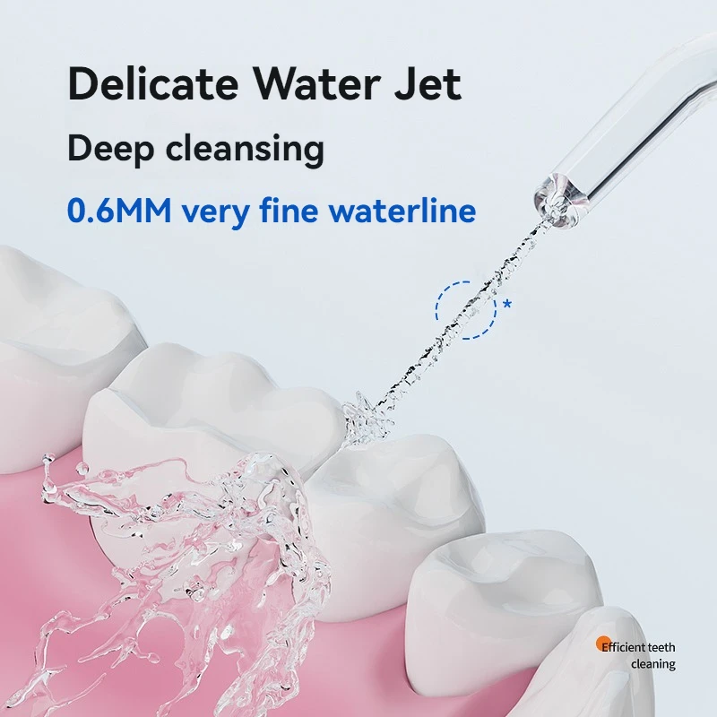 1PC Water Floss Oral Irrigator Rechargeable Portable Dental Water Jet Home Travel Electric Tooth Cleaning Device