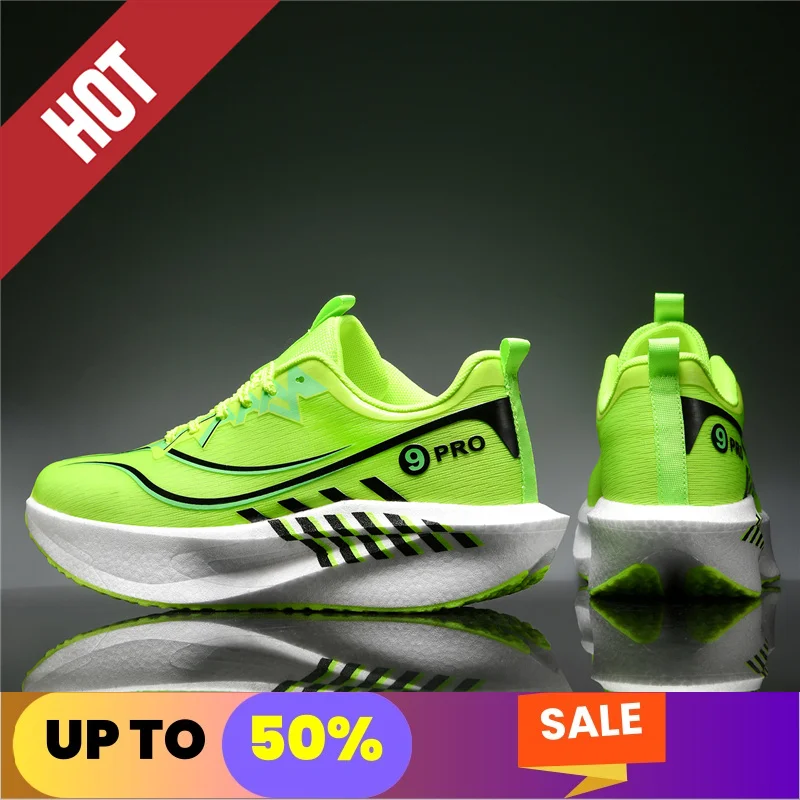 

Running Shoes Casual Carbon Board Marathon Men Sports Jogging Breathable Women's Comfortable Athletic Nonskid Training Sneakers