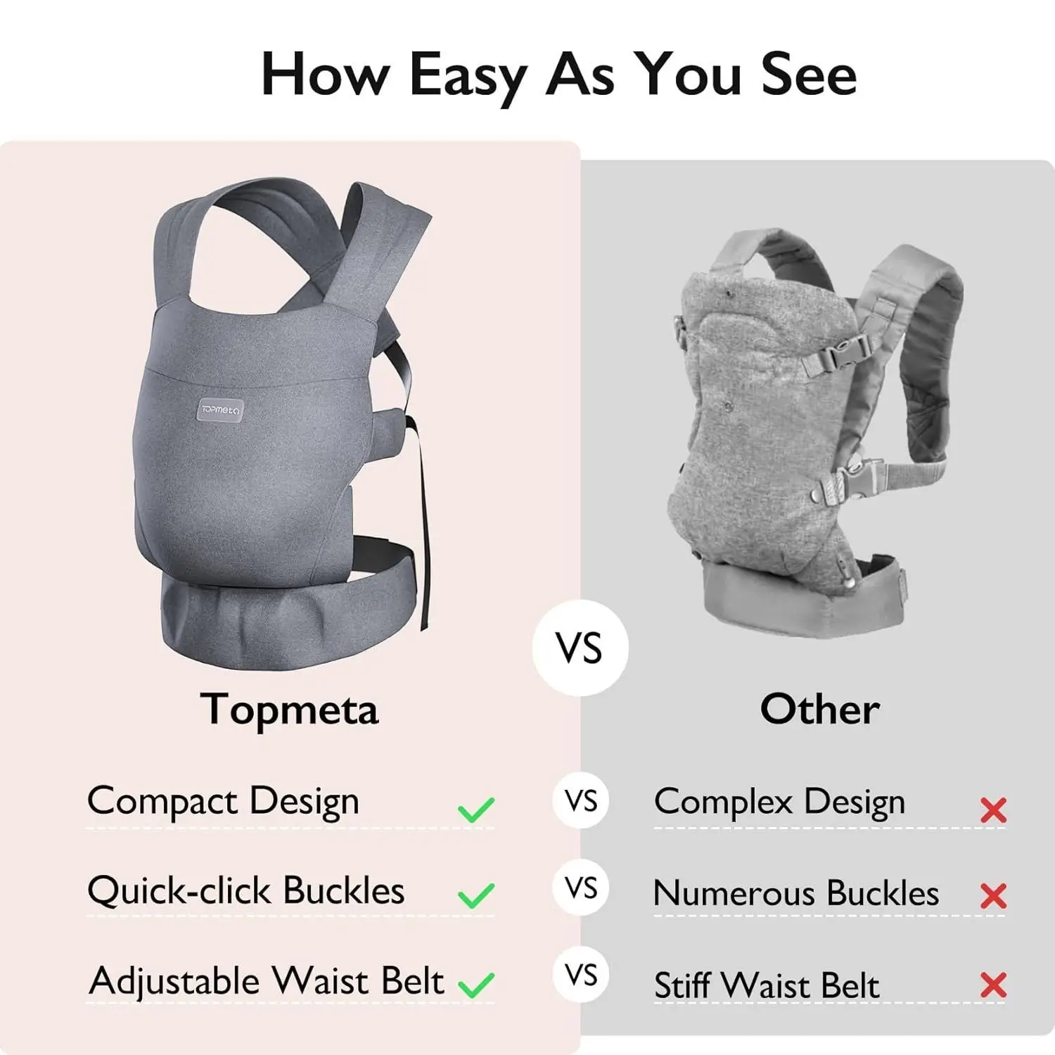 مريح الطفل الناقل 360 تنفس 360 الهواء البارد الطفل الناقل على ظهره القطن العضوي أربعة موقف 360 حاملة الرضع #5