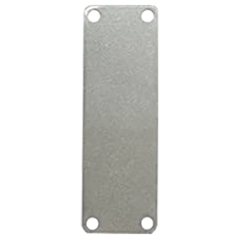 HOT-25 Pack Stainless Steel Engraving Blank Tags Rectangle Stamping Blanks With 4 Holes 1Inchx3inch