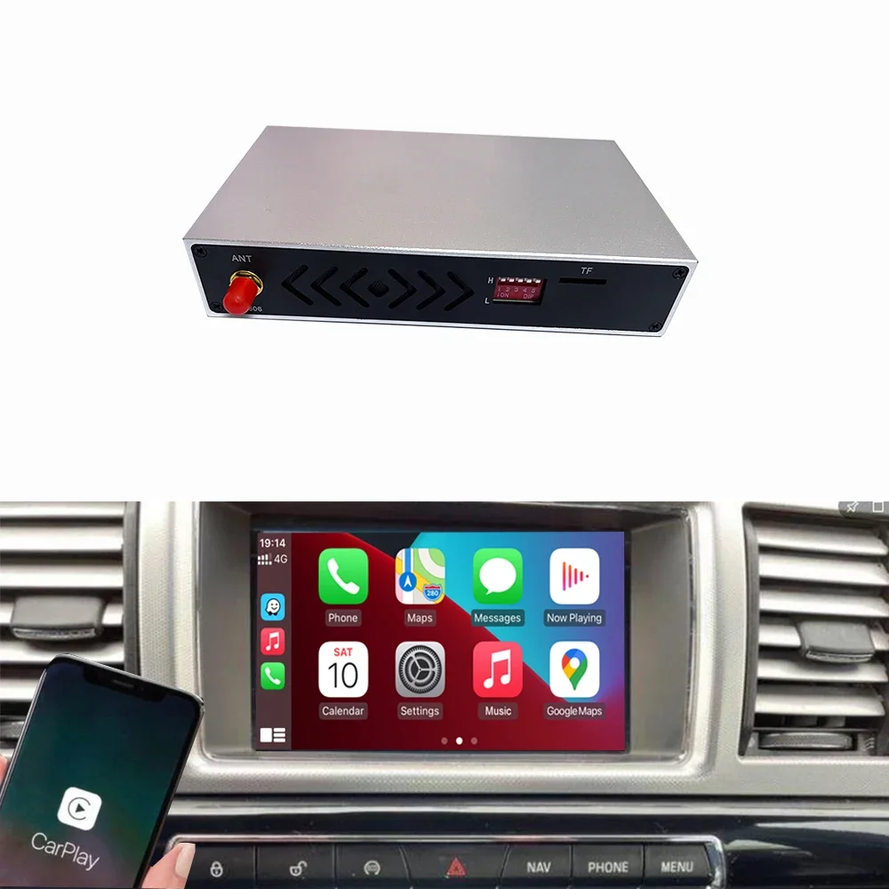 Android Multimedia Ai Box for Jaguar F-TYPE/Jaguar XF/Jaguar XE 2012-2018 USB Navigation DSP for Apple Wireless Car Play