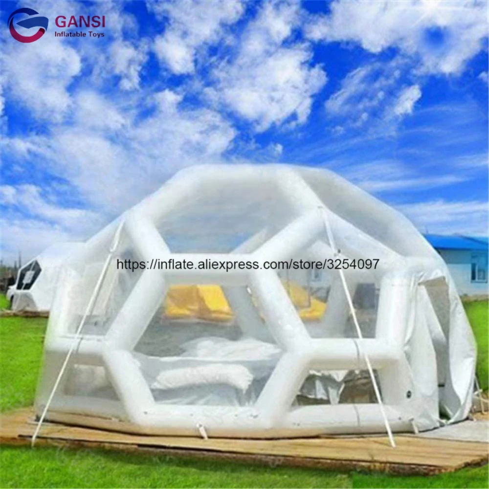 

Рекламная надувная палатка igloo bubble, прозрачная надувная роскошная палатка для кемпинга для рекламы