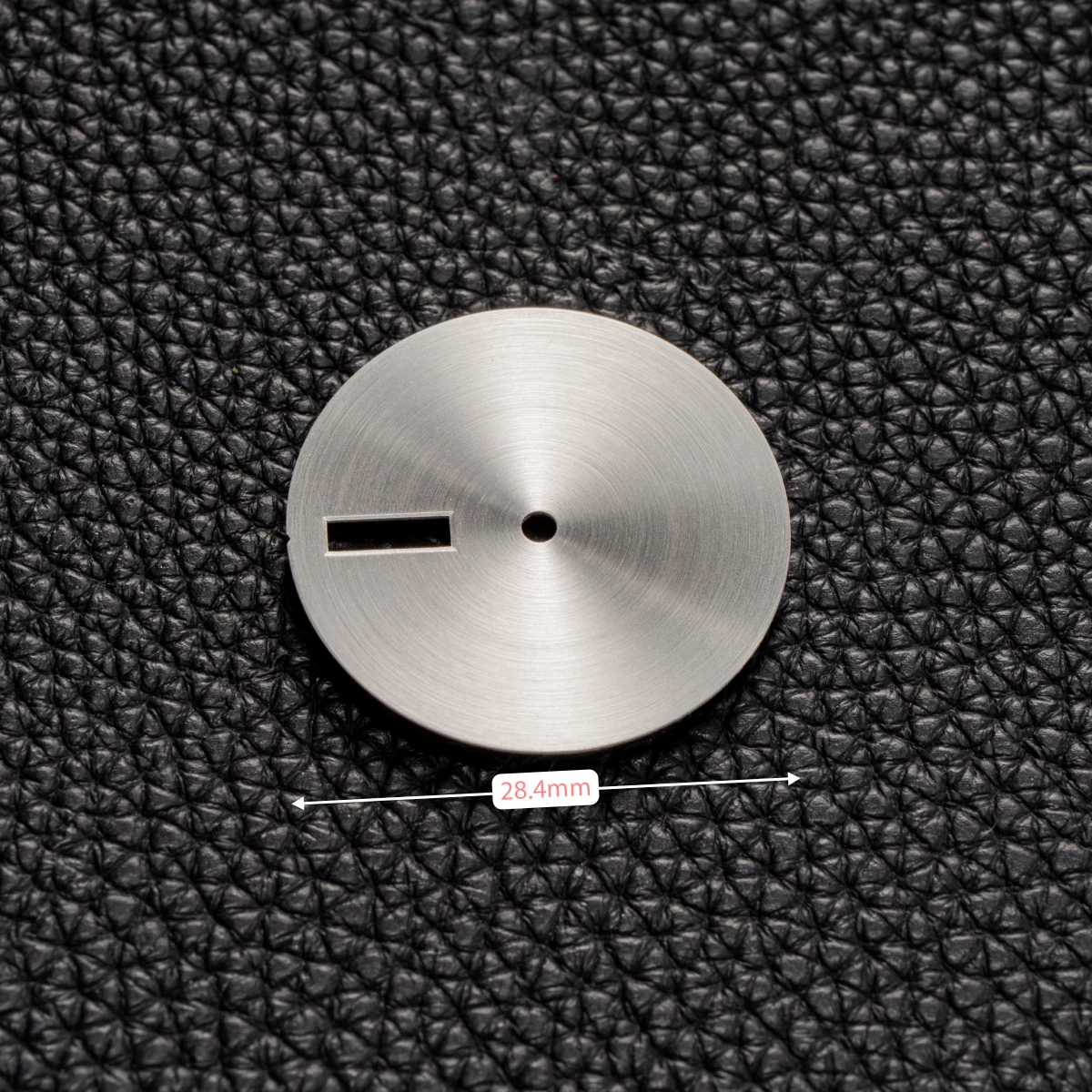 الملمس العمودي 28.5 مللي متر ساعة الطلب وجوه ساعة فارغة لحركة NH35/ NH36/ NH34 لتقوم بها بنفسك اكسسوارات لا شيء/واحد/مزدوج التقويم