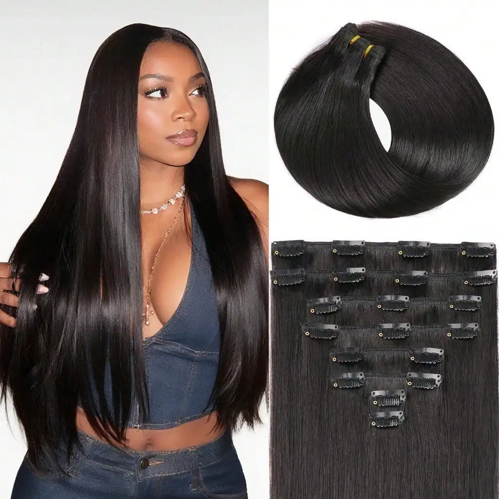 clip-in-hair-extensions-real-human-hair-natural-black-invisible-seamless-straight-human-hair-clipinextensions-for-women-8pcs