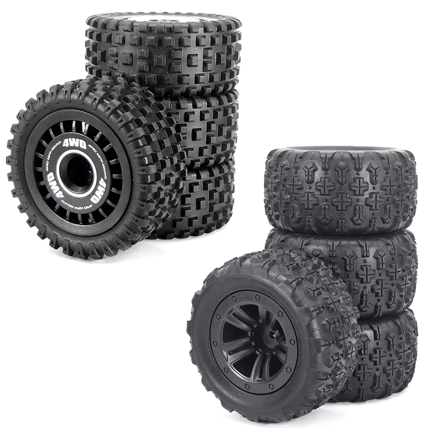MJX H16H H16E H16P 16207 16208 16209 16210 RC Car Spare Parts Hyper Go Truck Replacement Accessories Off Road Wheel