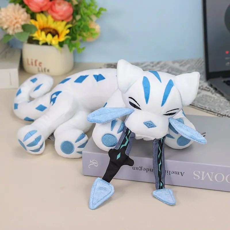 Anime Cartoon Character 43cm Large Sleeping Chien-Pao Generation IX Legendary Beast Plush Doll