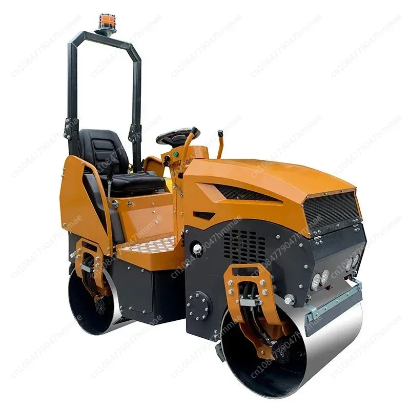 

Construction Machinery Asphalt Double Drum vibratory Roller 1ton 2ton 3 ton Mini Road Roller compactor
