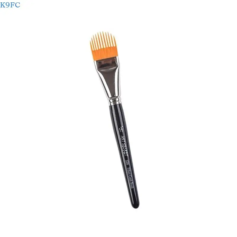 K9FC Watercolor Painting Brush Oval Head Paint Brush Artist Art Painting Tool For Layered Landscape and Detailed Inks Wash