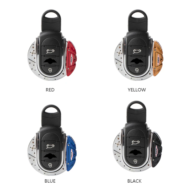 Metal Key Case for BMW Mini Cooper F54 F55 F56 F60 Full Cover Car Case KeyChain Protecter Sport Style Car Styling Accessories