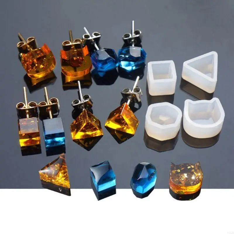

Fashion Earrings Silicone Mold Art Jewelry Making Material Ear Hook Needle