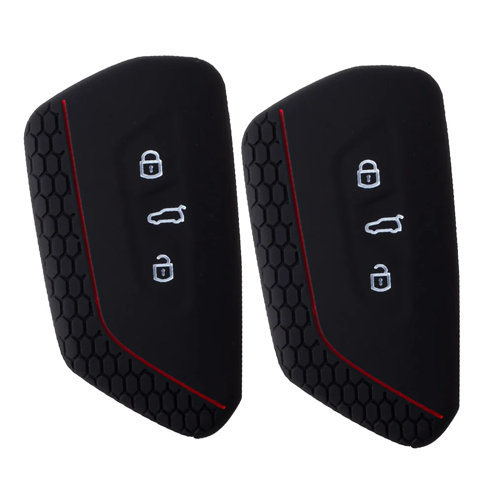 Key Fob Protector Silicone Key Fob Cover Everyday Use As Shown Non-Slip Texture Signal Sensitivity Preservation