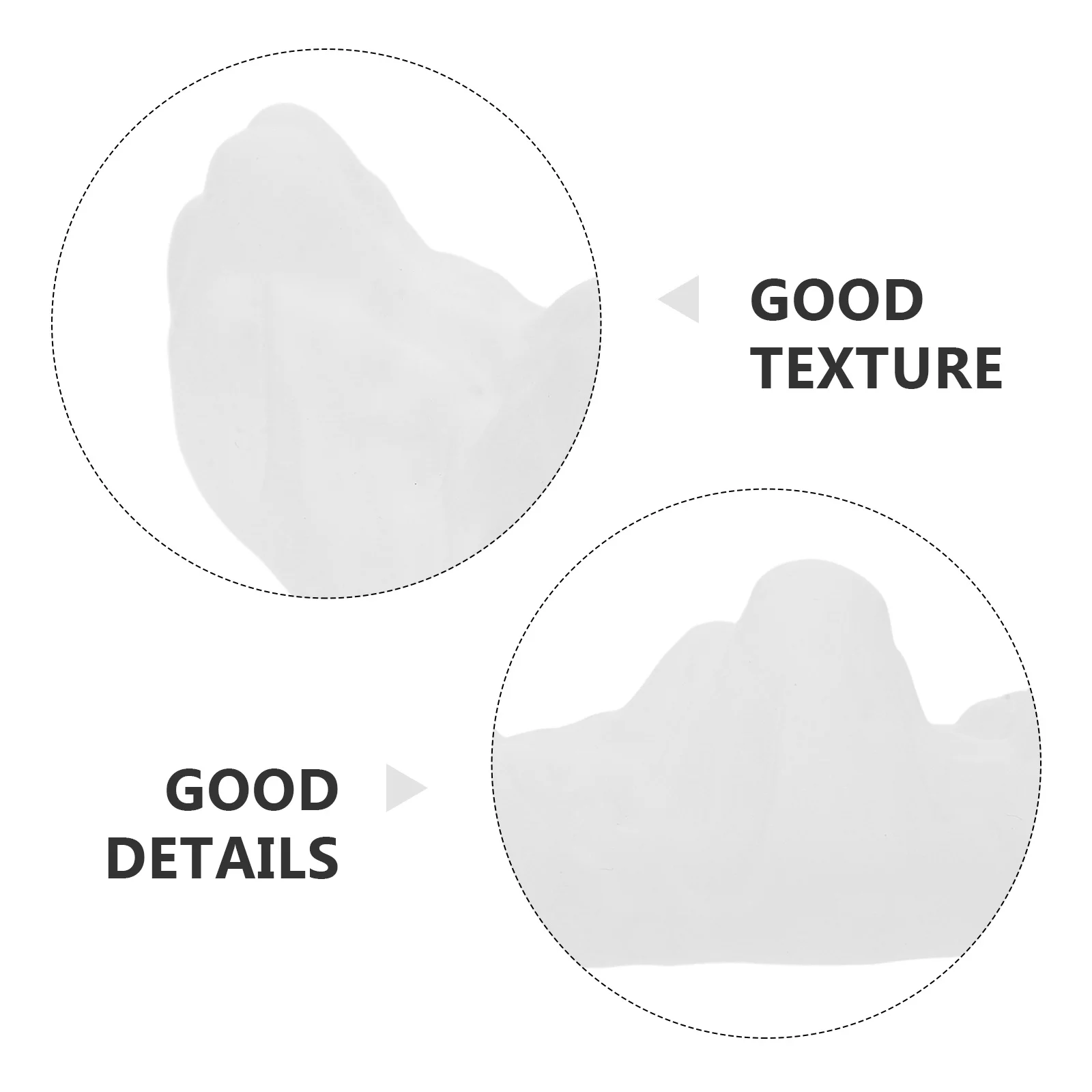 ملحق سطح المكتب الزجاجي ذو الوزن الورقي للخط الفني مع حامل أدوات كتابة قوي بنمط جبل واقعي #6