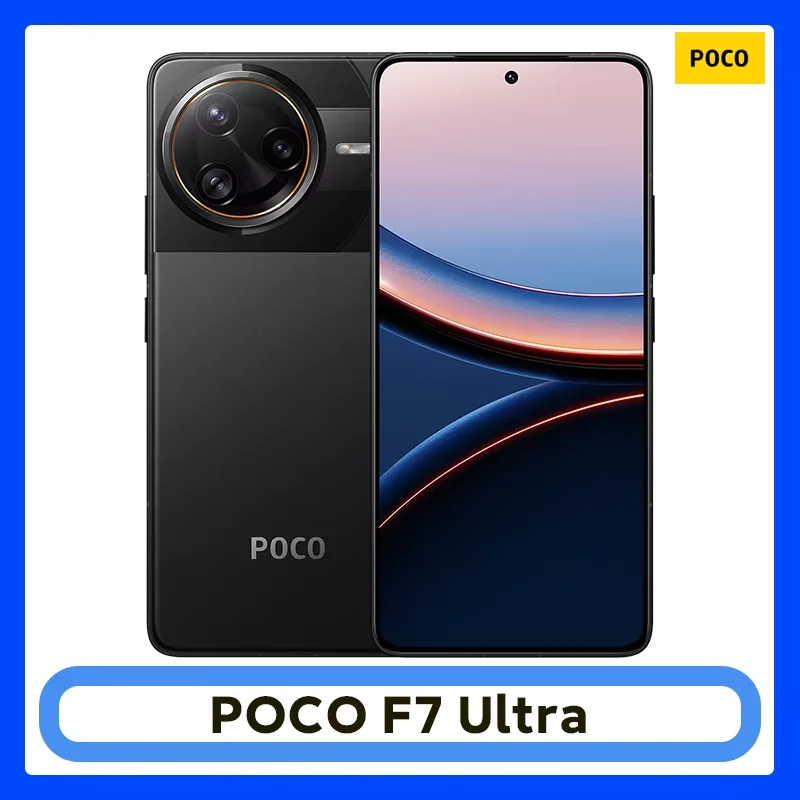 Versión Global POCO F7 Ultra Snapdragon 8 Elite 6.67» AMOLED Display 50MP Triple Cámara 5300mAh 120W HyperCharge Cellphone