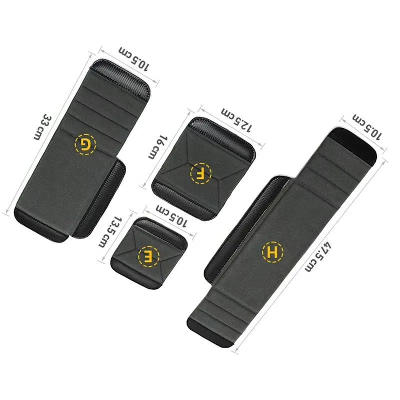 DIY Backpack Camera Divider Organizer Portable Camera Bag Replacement Compartment Folding Backpack Camera Lens Divider