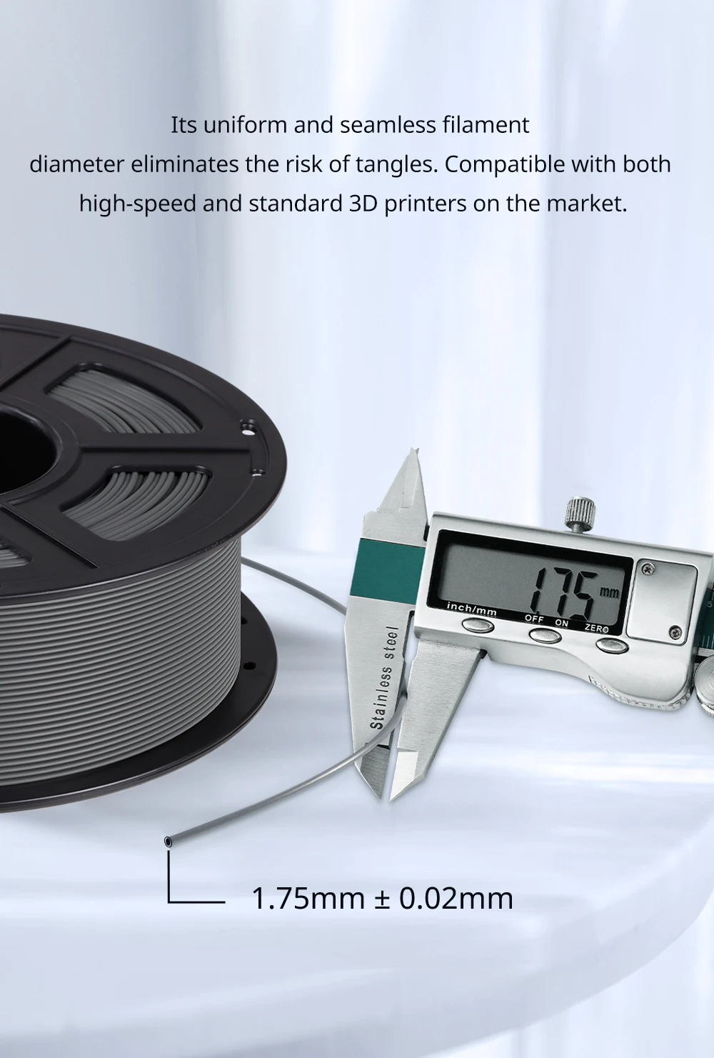 Anycubic high speed pla filament 1,75mm 1kg für fdm 3d drucker druck kunststoff verbrauchs material material für kobra 2 neo pro max – Detail 9