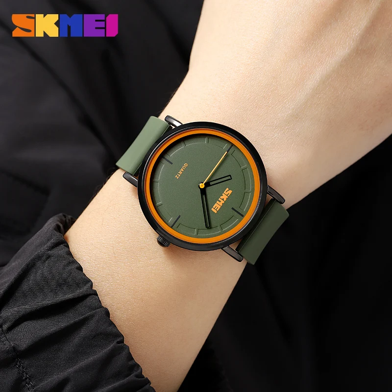 SKMEI Fashion Casual Quartz Watch For Men Women Simple Design  Outdoor Waterproof Sport Wristwatch 2023 New Clock Reloj Hombre