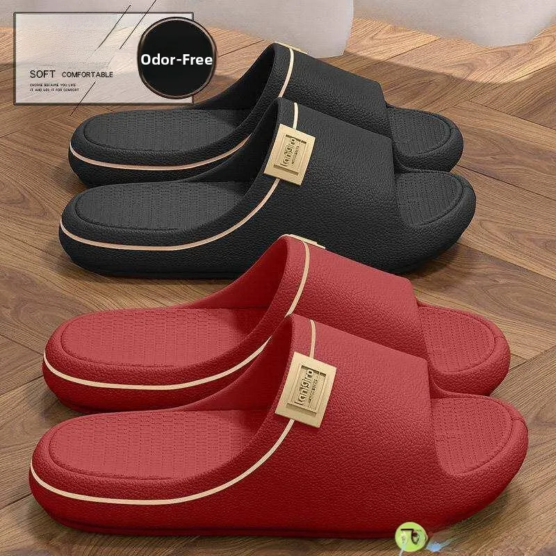 

Новые летние тапочки EVA для дома и ванной, нескользящие, удобные, женские, 2026 года, простые сандалии на плоской подошве, мужские слипоны