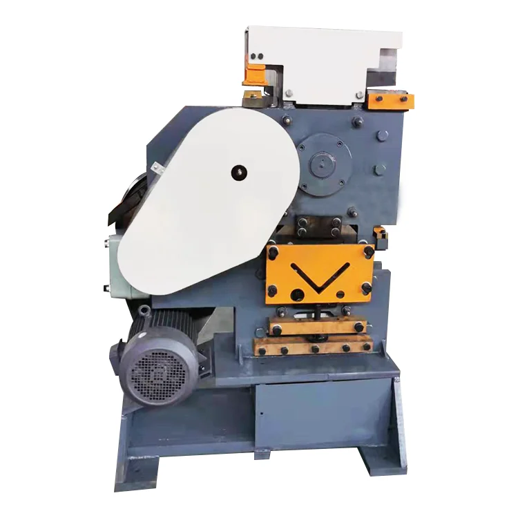 سهلة التشغيل، ماكينة قص وتثقيب هيدروليكية صغيرة فعالة من حيث التكلفة، عامل حديد لورشة العمل #4