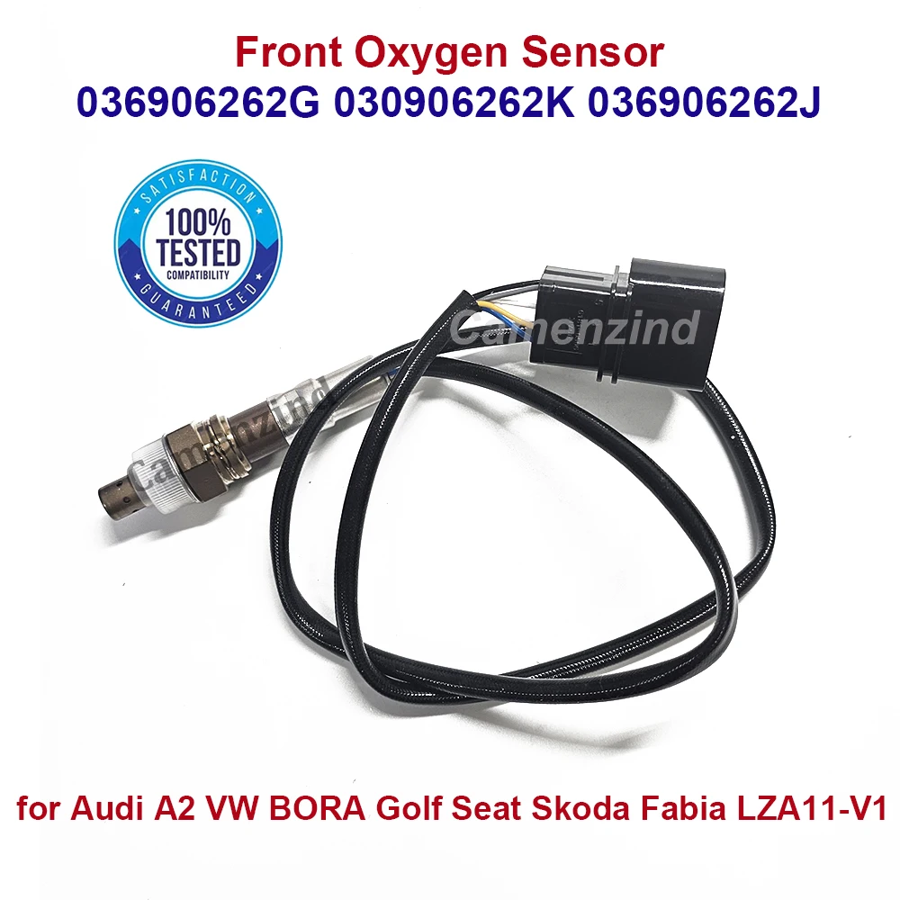 Sonda Lambda Delantera OEM 036906262G 030906262K 036906262J, Sensor de Oxígeno O2 para Audi A2, VW BORA, Golf, Seat, Skoda Fabia LZA11-V1