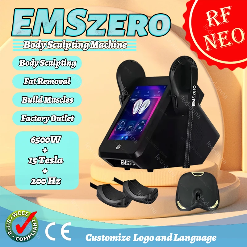 

Newest Hi-emt Body Slimming EMSzero Muscle Building Sculpting RF Machine Fat Removal Muscle Training Machine