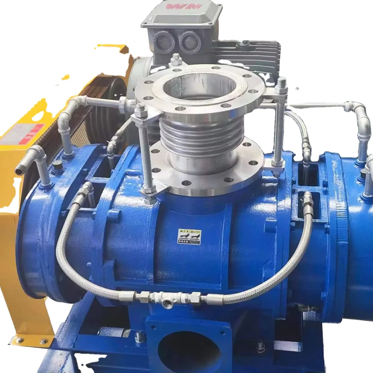 Roots Pump Industriële Blower 3-lob Roots Blower voor rioolwaterzuivering Luchtblazers