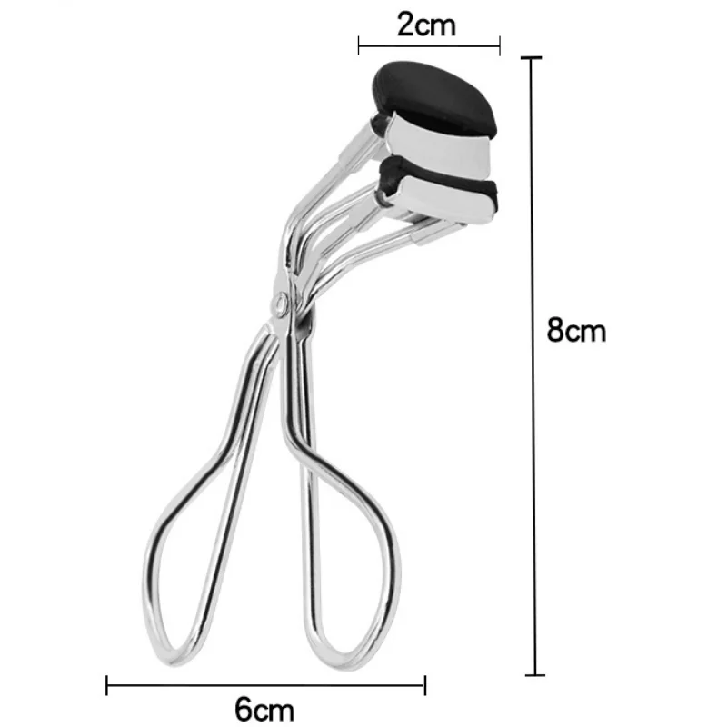 1pc Stainless Steel Mini Eyelash Curler Make Up Tools Eyelash Curler Beauty Tool Eye Lashes Makeup Eyelash Tweezers Makeup Tools