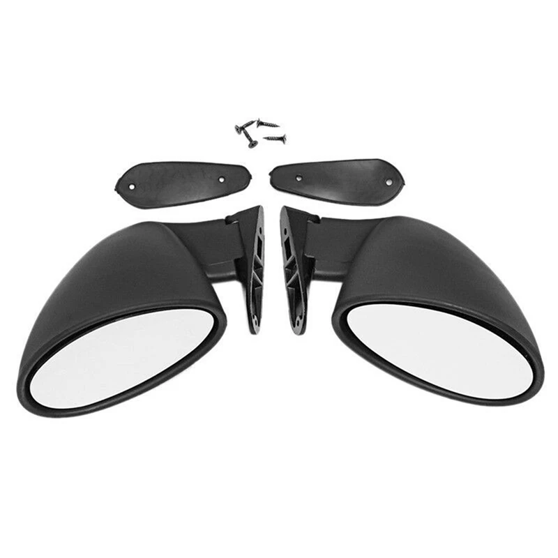 Car Modification Retro Rearview Mirror F1 Door Wing Side Mirror 2Pcs California Mirror