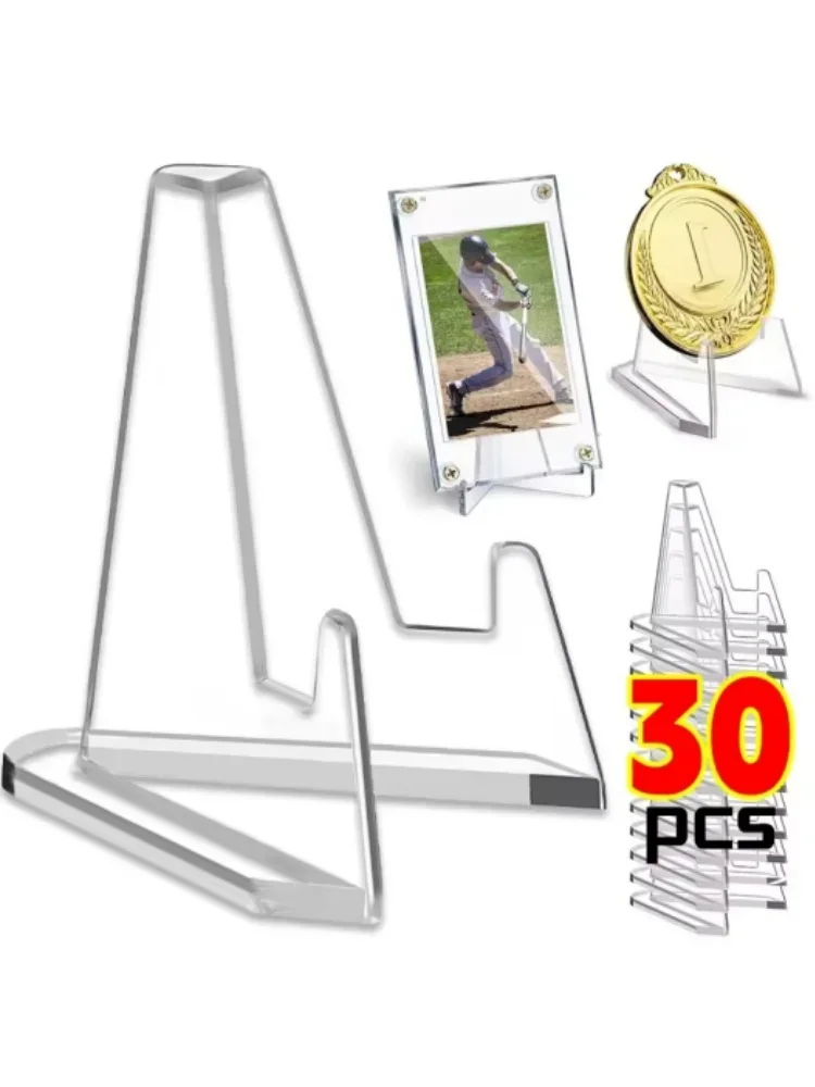 Acrylic Clear Display Stand Graded PSA Sports Card Slabs Case Commemorative Coin Holder Display Rack For Collection Coin