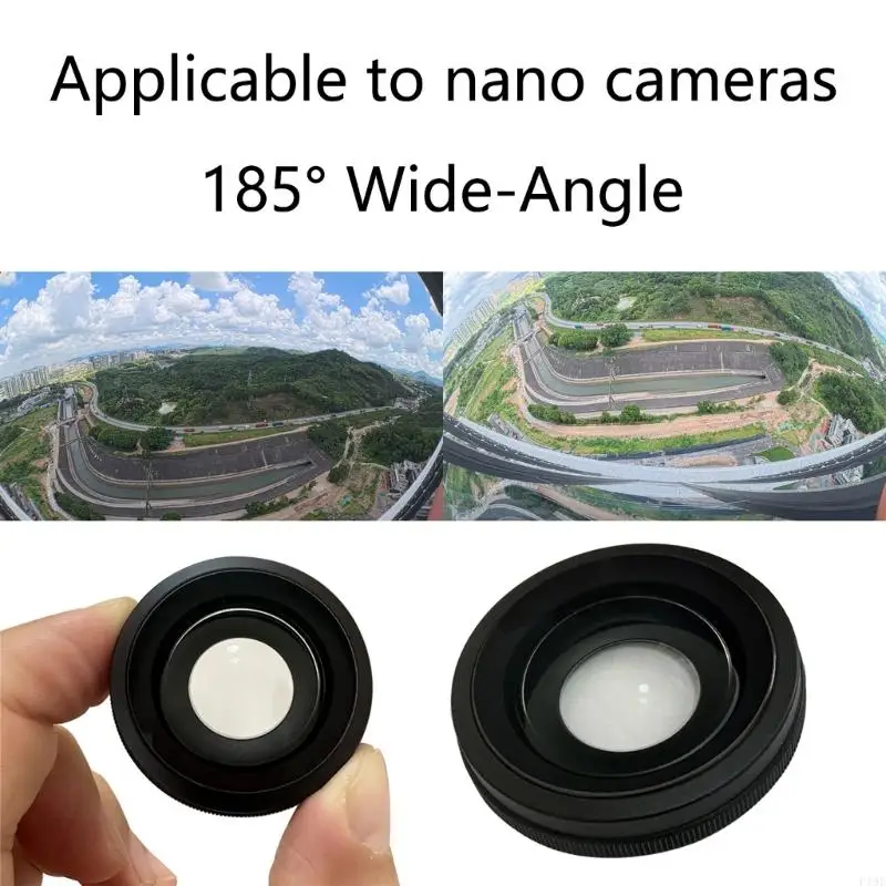 أداء عالٍ، عدسة تصوير بزاوية واسعة 185 درجة، نقل الضوء المعزز F19E