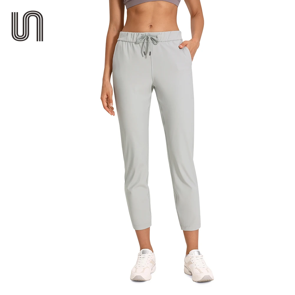 Sport Women Pants Joggers Stretch Tapered Elastic Waist Lounge Travel Track Yoga RunTrousers Sweatpants Pockets 2022 Casual