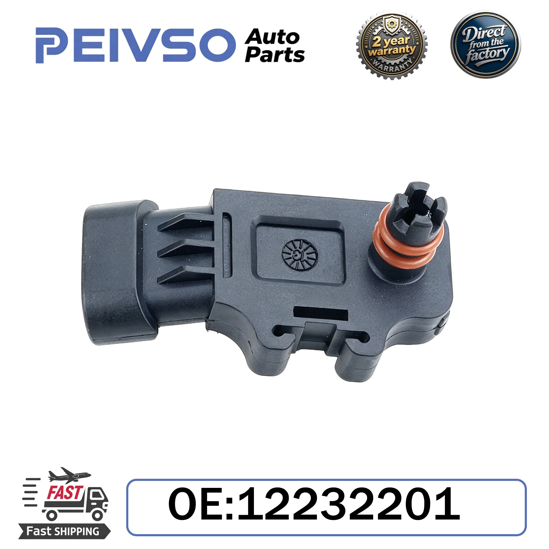 PEIVSO NEW High Quality MAP Pressure Sensor 12232201 93333350 for  Mitsubishi G-M Opel Chevrolet SMART DELPHI CHERY