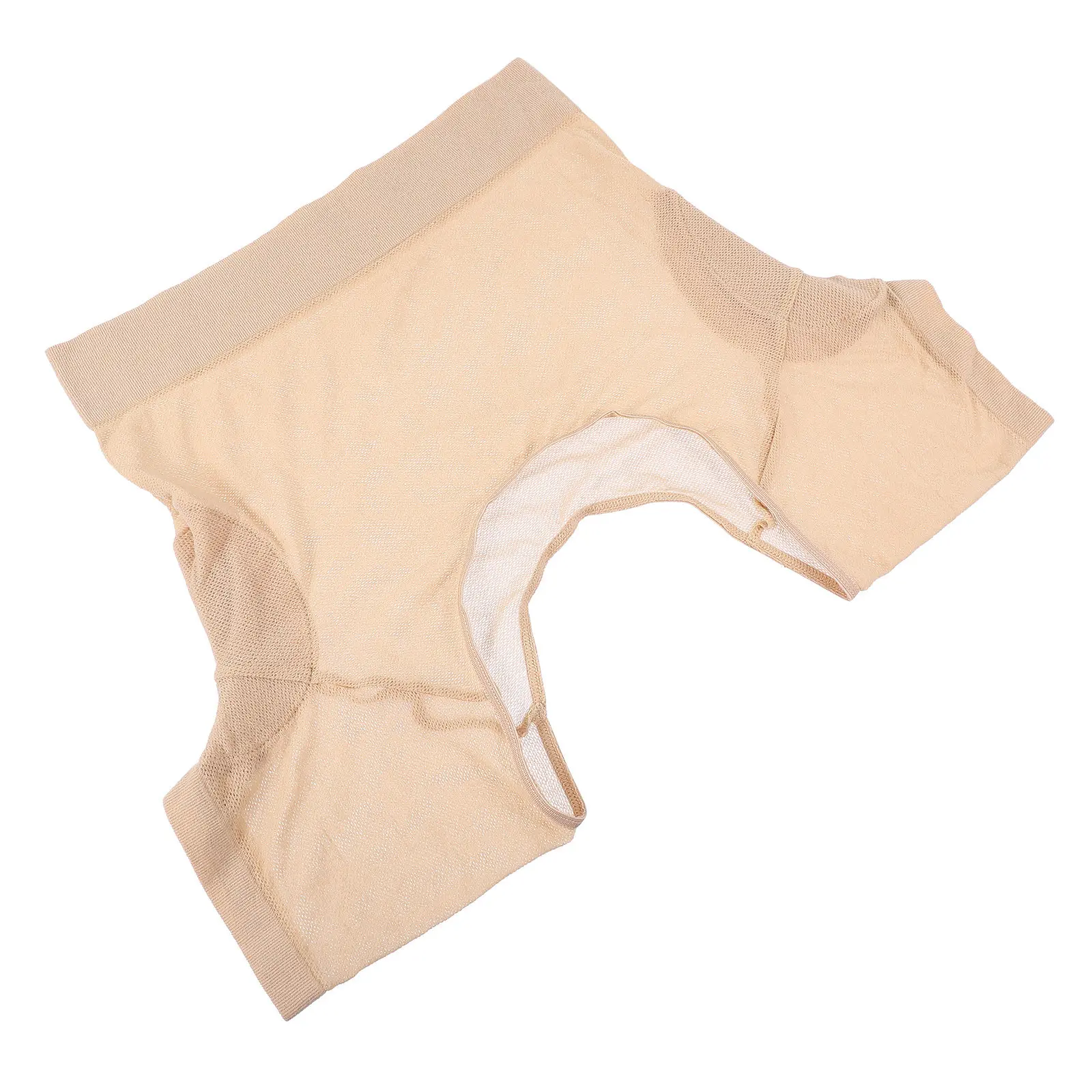 

Armpit Vest Beige Washable Thin Breathable Sweat-Absorbent Shield Vest for Women Running Outdoor Armpit