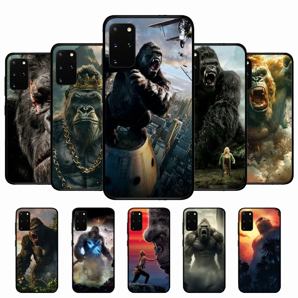 Adventure Movie K-King K-Kong Phone Case For Samsung S 9 10 20 21 22 23 30 23plus Lite Ultra FE S10lite Fundas