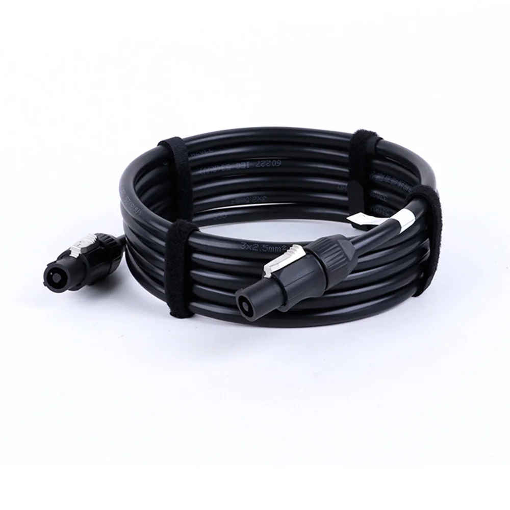3x1.5/2.5mm² 3P PowerCon Extension Cable for LED Screen Beam Moving Head Light,Stage Light Power,Audio Video Equipment and More