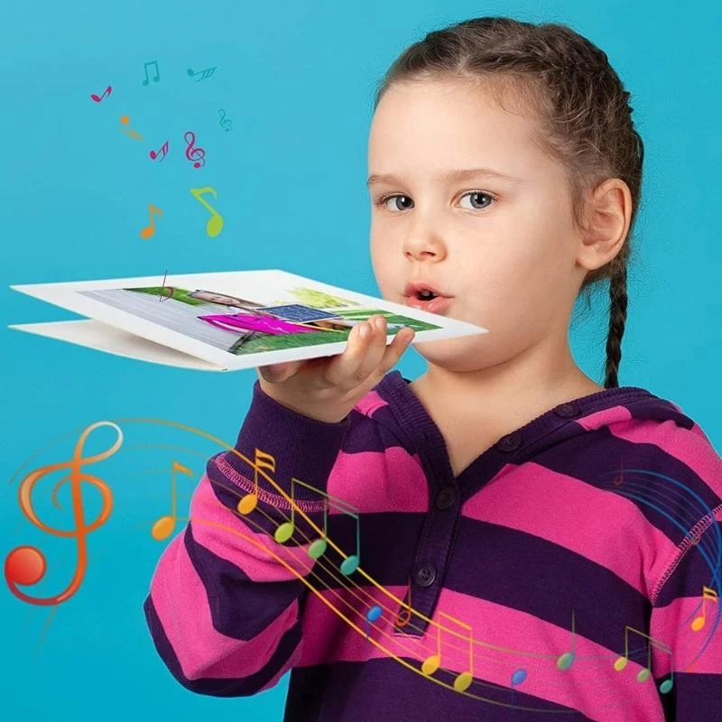 L9BE Talking Product, Writeable Greeting Card, 30 Seconds Recording Record Voice Message or Music for Birthday Anniversary - Image 4