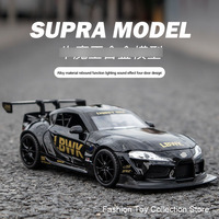 1: 22 TOYUTA LBWK Model High Simulation Diecasts Toy With Sound and Light Pull Back Vehicles Decoration Toys For Kids Gift