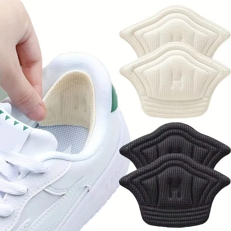 1Pairs New Silicon Heel Protectors Stickers Feet Pads for Sneakers Comfort Non Slip Shoe Pads Foot Pain Relievers Shoes Inserts