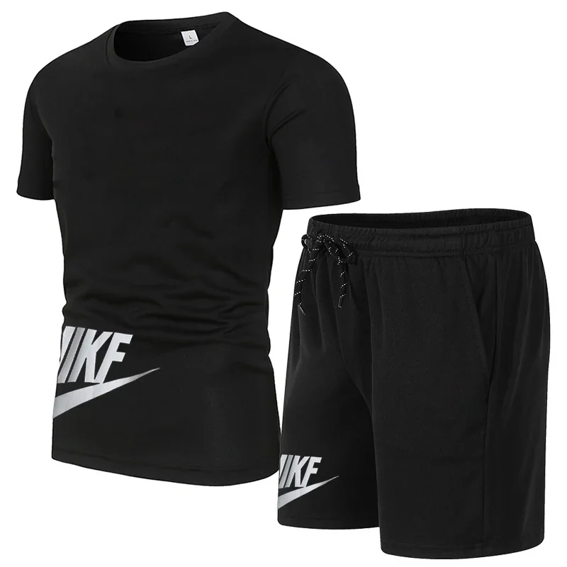 

Summer Men's Set Sports Shorts Set Breathable Quick Drying Pants Fitness Competition Training Basketball Set T-shirt Nike