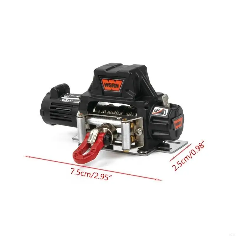 97BC 1/10 R/C Climbing Car Winch Rescue Set Modification Part for Crawler WGRN SCX10