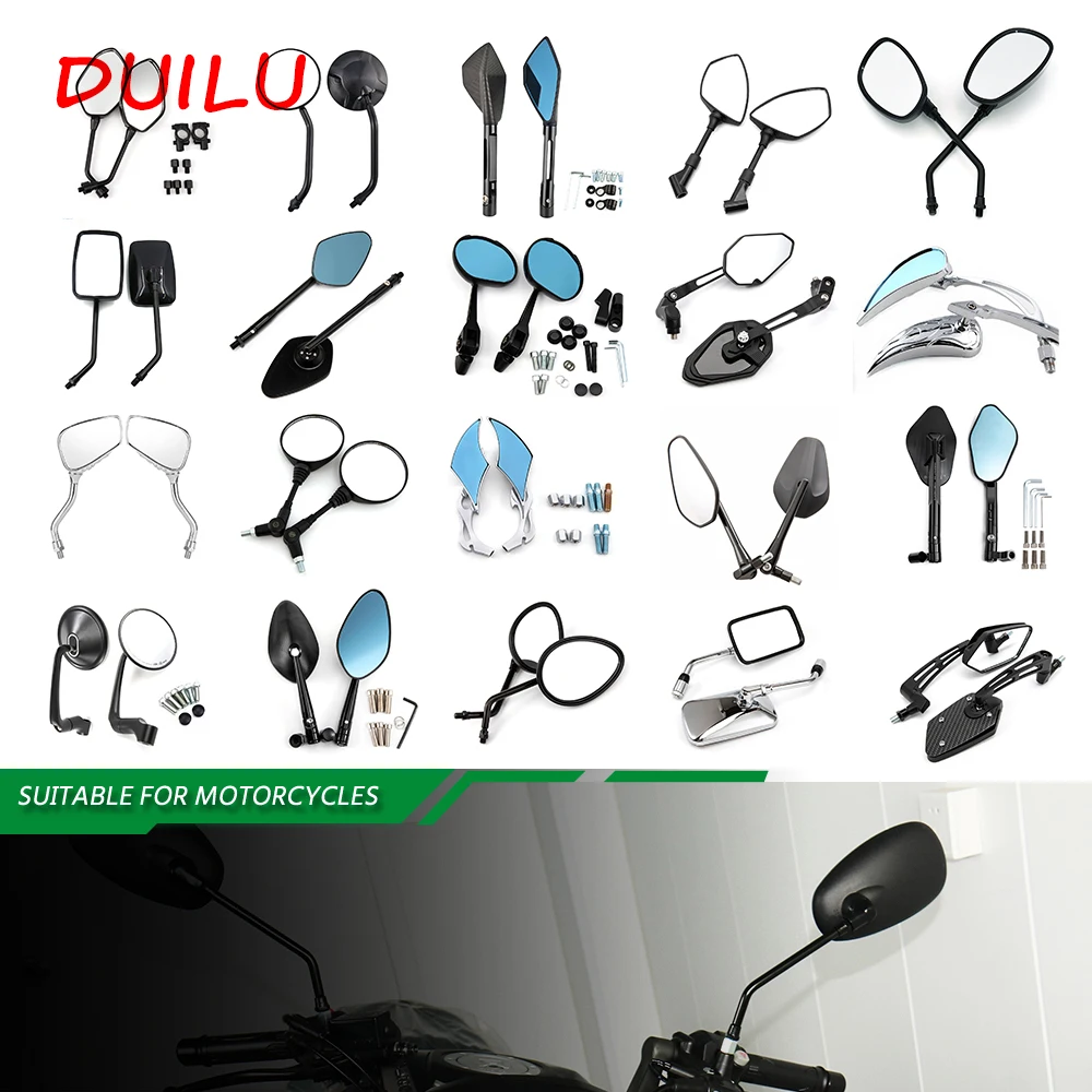 

Motorycle M10 10mm Bicycle Rearview Mirror Electric Scooter E-Bike Rear View Mirrors Scooter Back Side Convex Mirror Rearview