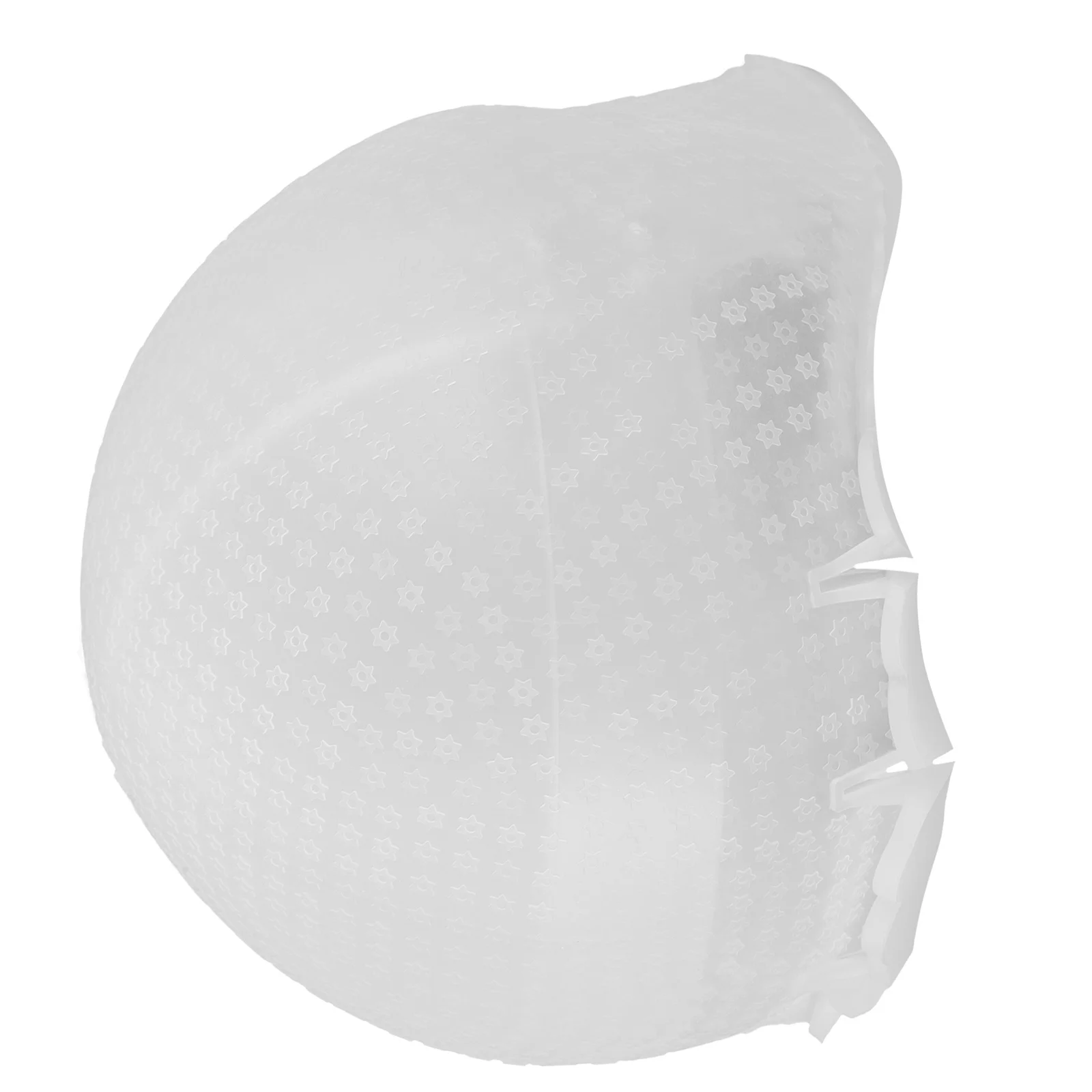 

Silicone Dyeing Cap Reusable Soft Highlighting Hat Pre-Punched Holes For Coloring Styling Star Pattern Salon Use Silicone