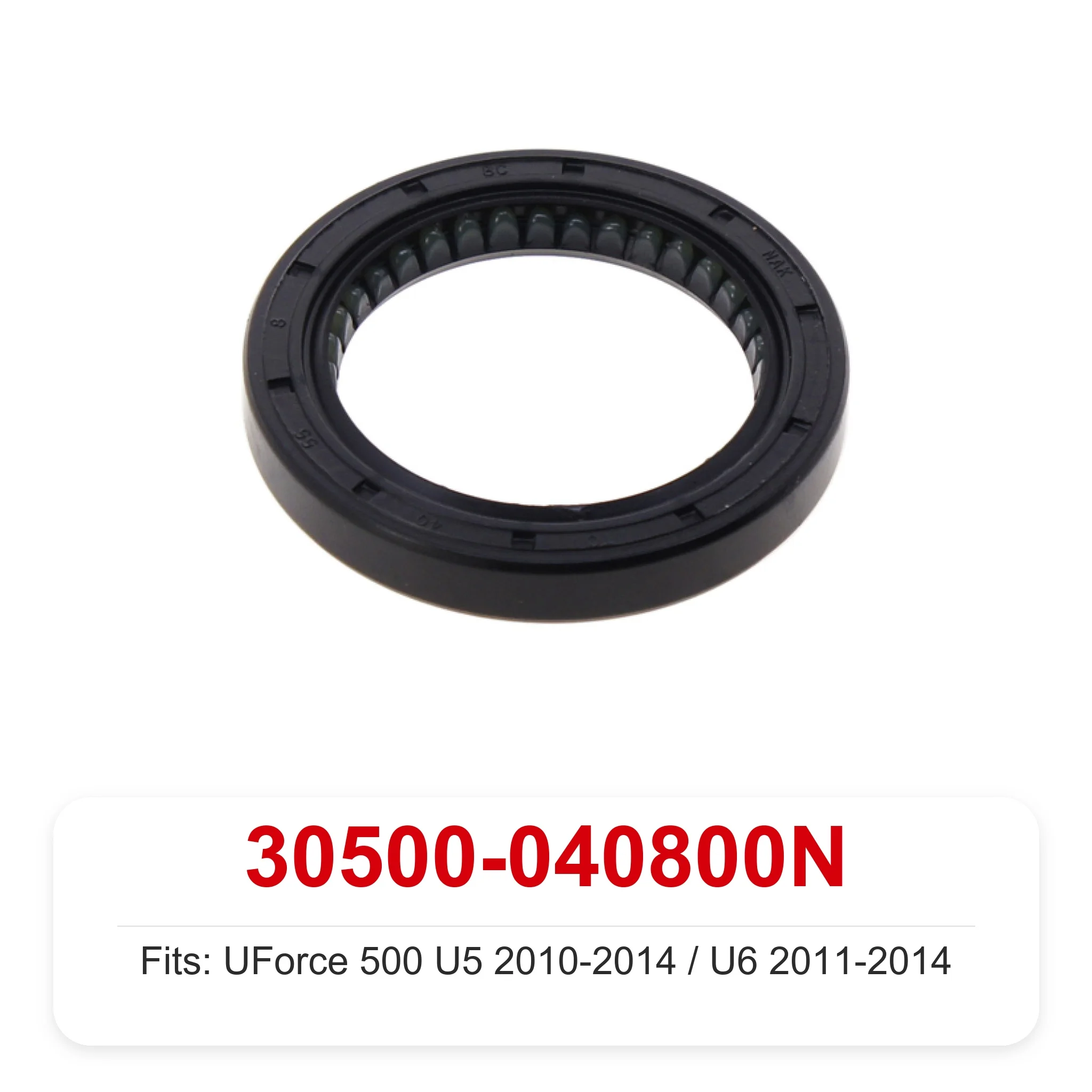 Oil Seal 30500-040800N 40x55x8 NAK TC for CFMoto UForce 500 U5 U6 UTV Crankshaft Transmission Seal